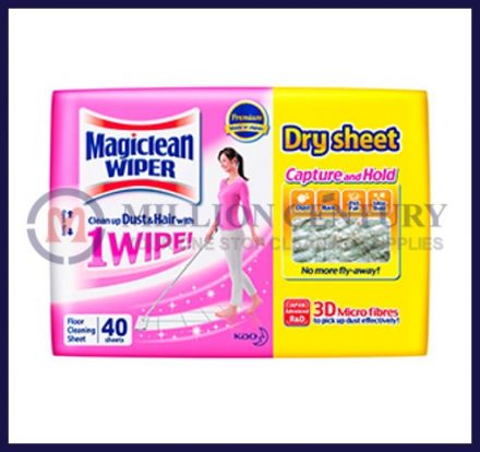 Magiclean Wiper Dry Sheet (40 Sheets) – Million Century
